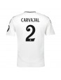 Real Madrid Daniel Carvajal #2 Hjemmedrakt 2024-25 Korte ermer